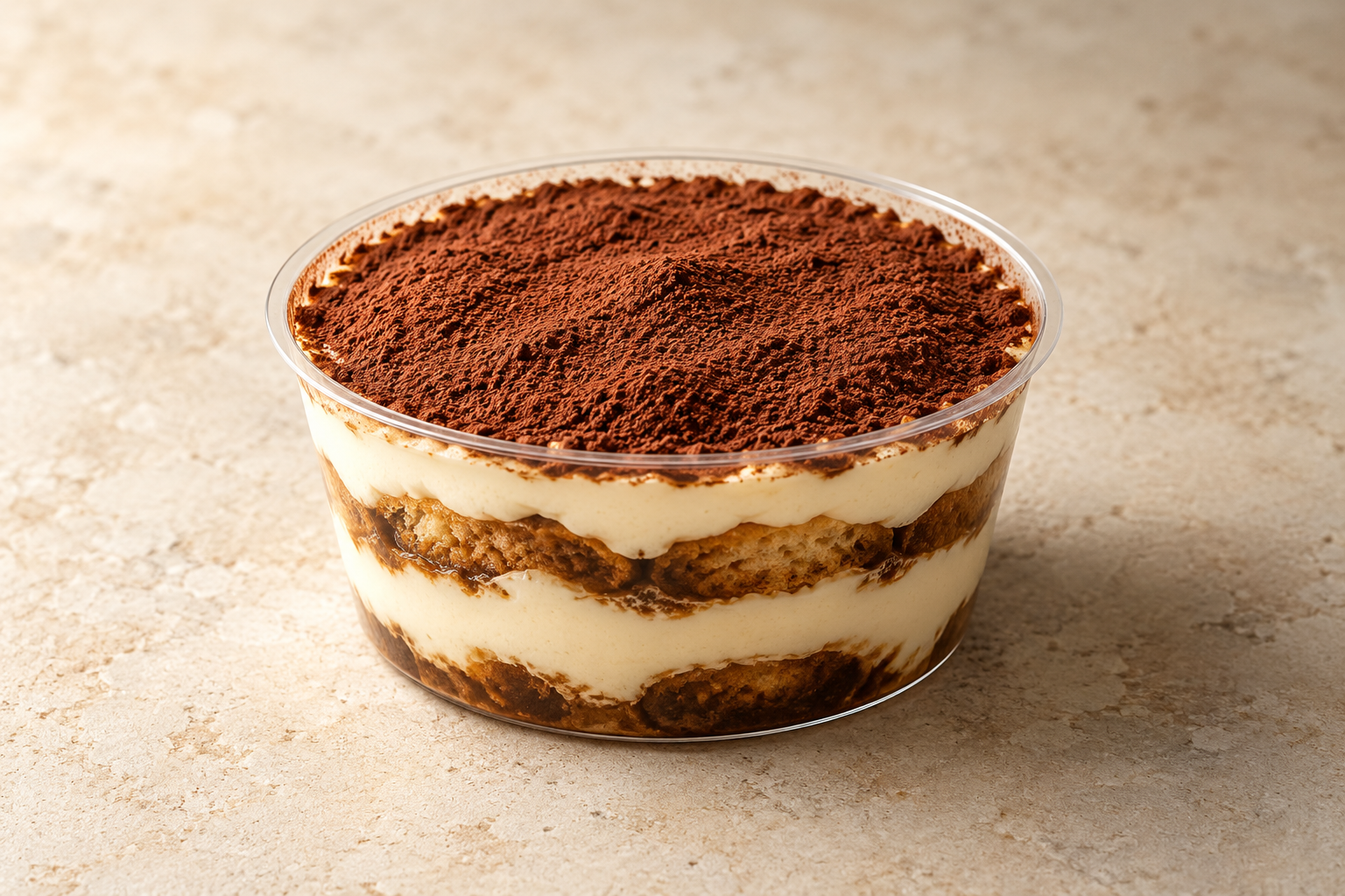 Individual Tiramisu Cup from the Eshel Israel Milano menu